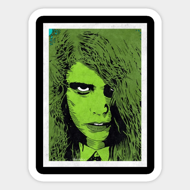 LIVING DEAD GIRL - Night of the Living Dead (Pop Art) Sticker by Famous Weirdos